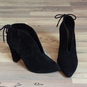 Vince Camuto suede booties